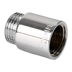 Prelungitor din alama cromata 3/4" FERRO