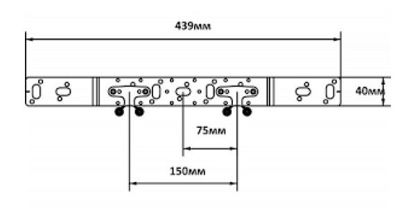 Suport pentru racorduri O 75/150 REHAU Suport pentru racorduri O 75/150 REHAU