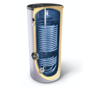 Boiler indirect cu doua serpentine marite Tesy EV 2×4, 2x9 S 200 60 HP 200 litri, 0.65+1.6 mp