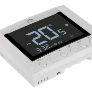 Termostat de ambient pentru centrala Purmo, Unisenza Plus RF, 2 zone, wireless, programabil, 2 x 1.5 V