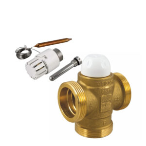 Vana de amestec 1 1/4 termostatica cu sonda 40 °C - 70 °C Tiemme