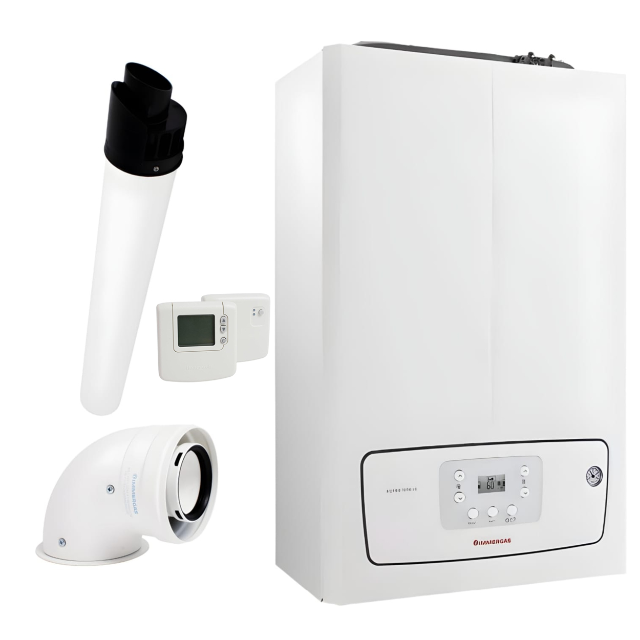 Pachet centrala immergas Victrix Tera cu termostat Centrala termica pe gaz in condensare Immergas Victrix Tera 24/28 V3 – 24 kw cu termostat Honeywell DT92A