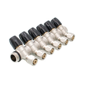 Distribuitor modular 3/4" x 16 x 6 cai, Ermetiq EVP-DA1634/6DP