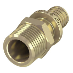 Racord alunecator alama, TECEflex 765502, filet exterior, D 16 mm x 1/2"