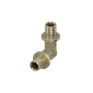 Cot alunecator dublu, alama, TECEflex 767032, D 32 mm