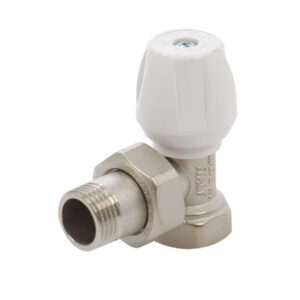 Robinet calorifer tur Icma 803, de colt, alama, 1/2"