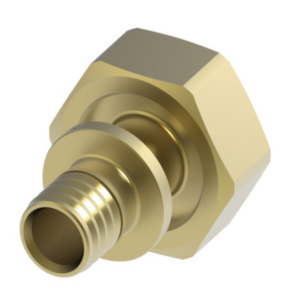 Adaptor alunecător drept cu piuliță TECEflex 16 mm x 3/4" TECE 763616