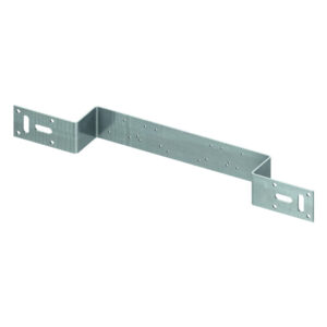 Consola dubla TECEflex 720528 pentru cot perete, otel galvanizat