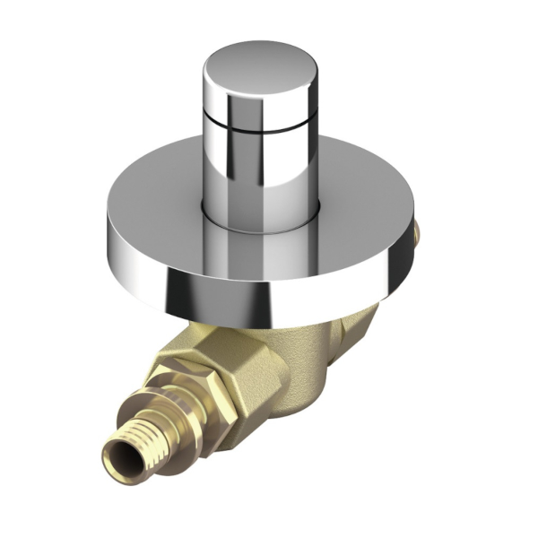 7511 Robinet incorporabil TECEflex 751116, tip sfera cu capac de protectie, 16 mm