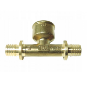 Teu alunecator cu filet interior TECEflex fara O-ring, alama