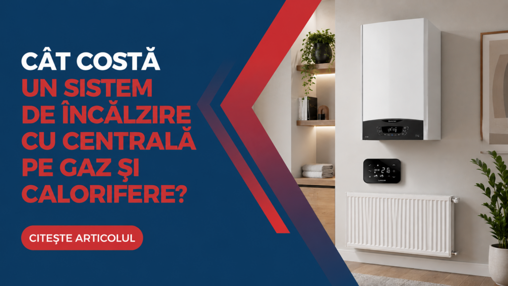 centrala pe gaz cu calorifere