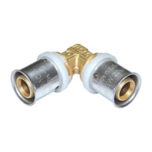 Cot egal 90° cu presare pentru teava multistrat 32 mm – COMISA MU0860000320