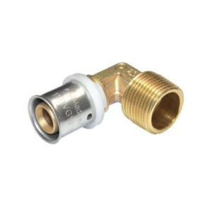 Cot 90° cu filet exterior 1" pentru teava multistrat 32 mm – COMISA MU0861010320