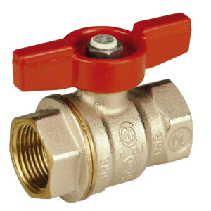 Robinet de trecere cu bila Dado, Giacomini R910, filet interior-interior, 1/2", maner fluture