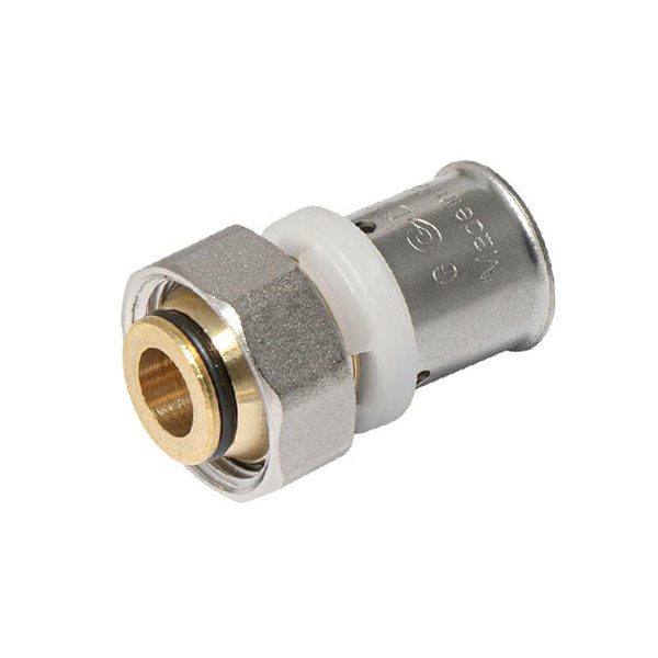 MU087500716L Racord drept cu piulita mobila si etansare Eurocon 1" pentru teava multistrat 26 mm – COMISA MU087501026L