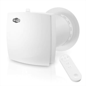 Sistem de ventilație descentralizat Reventon Waller, 64 mc/h, Wi-Fi
