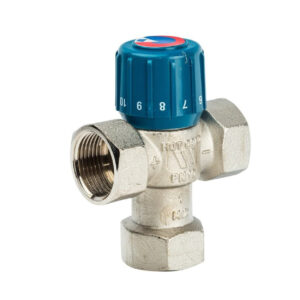 Vana de amestec termostatica, Watts Aquamix 1", 25-50°C, pentru incalzire in pardoseala