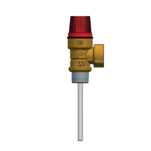 Supapă de siguranta combinata temperatura/presiune Watts 3/4" 6 bari