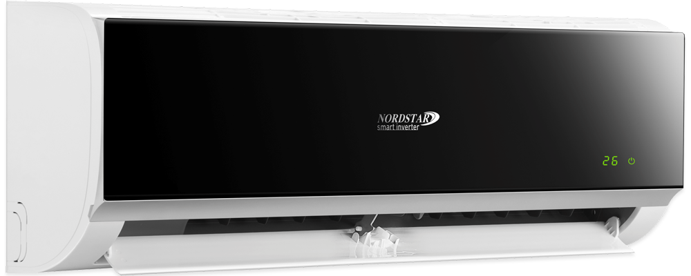 Aer conditionat Nordstar Noire 18000Btu, Răcire si Încălzire, Filtru ioni de argint, Inverter, Wi-Fi inclus Aer conditionat Nordstar Noire 18000Btu, Răcire si Încălzire, Filtru ioni de argint, Inverter, Wi-Fi inclus