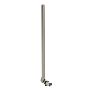 Tijă cu cot pentru calorifere Purmo Cleverfit, inox, 30 cm
