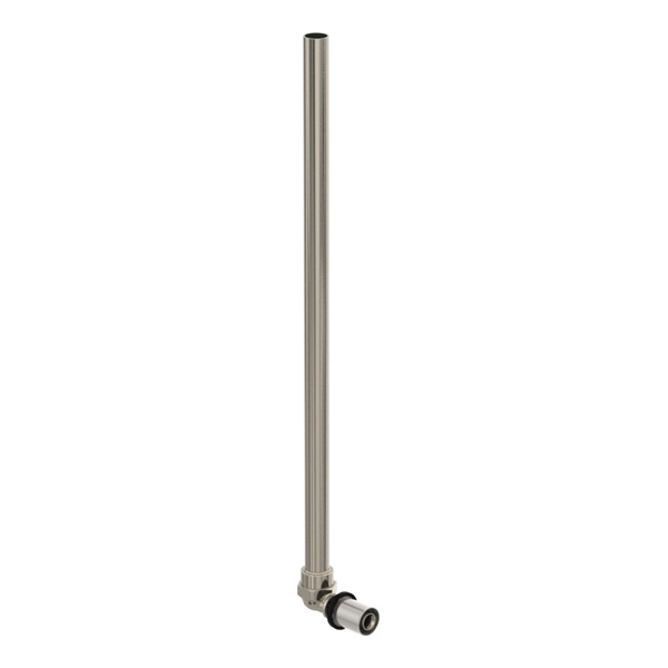 FAZ5E16A03C000E0 Tijă cu cot pentru calorifere Purmo Cleverfit, inox, 30 cm