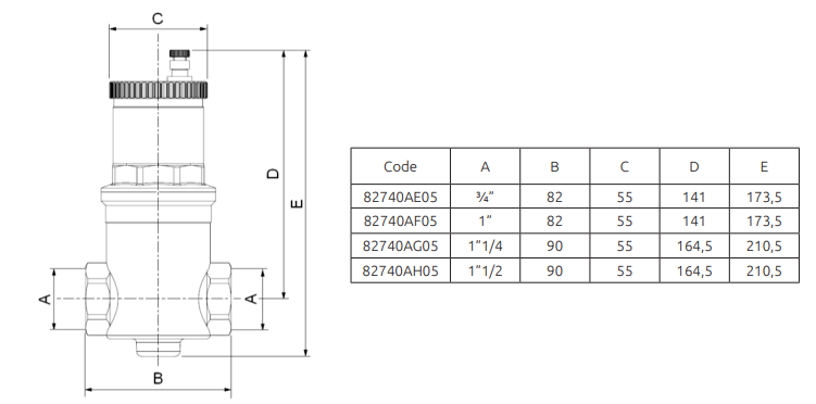 Dezaerator - degazor pentru sisteme de încălzire Icma 1"1/4, 10 bari, 160°C Dezaerator - degazor pentru sisteme de încălzire Icma 1"1/4, 10 bari, 160°C
